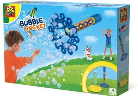 Rakieta z bańkami mydlanymi