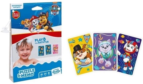 Shuffle Aqua game Psi Patrol CARTAMUNDI
