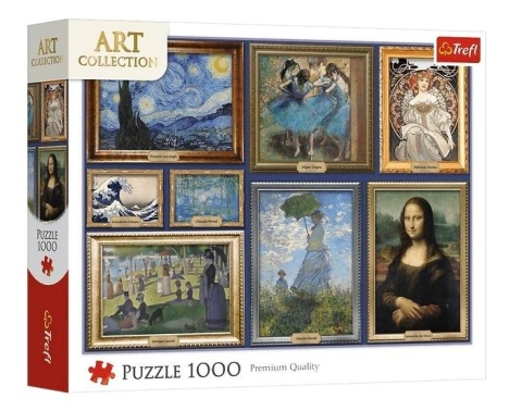 Puzzle 1000 Kolekcja arcydzieł sztuki TREFL