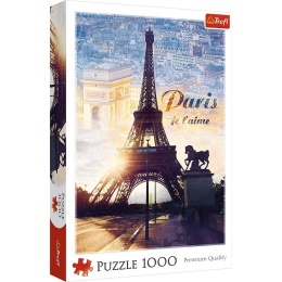 Puzzle 1000 Paryż o świcie TREFL