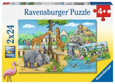 Puzzle 2x24 Welcome to the Zoo