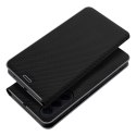Etui z klapką na Samsung A06 Luna Book Carbon czarne