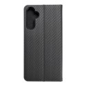 Etui z klapką na Samsung A34 5G Luna Book Carbon czarne