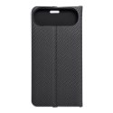 Etui z klapką na iPhone 17 AIR Luna Book Carbon czarne