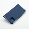 Etui z klapką na iPhone 17 PRO MAX Luna Book Carbon niebieskie