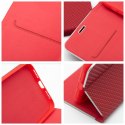 Etui z klapką na iPhone 17 PRO Luna Book Carbon czerwone