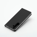 Etui z klapką na Samsung A17 Luna Book Carbon czarne