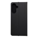Etui z klapką na Samsung A17 Luna Book Carbon czarne