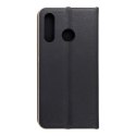 Etui z klapką na Huawei P30 LITE Luna Book Gold czarne