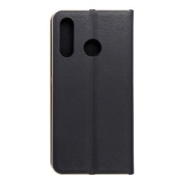 Etui z klapką na Huawei P30 LITE Luna Book Gold czarne