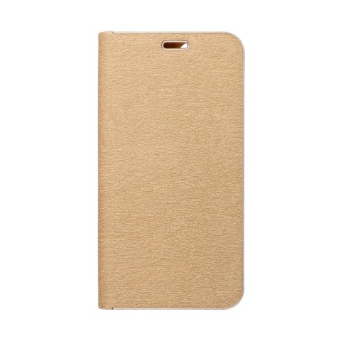 Etui z klapką na iPhone 7 PLUS / 8 PLUS Luna Book Gold złote