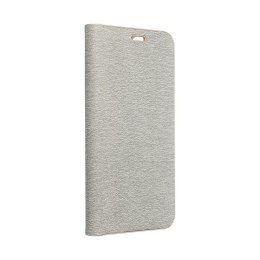 Etui z klapką na Samsung A13 5G / A04S Luna Book Gold srebrne