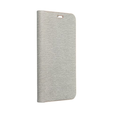 Etui z klapką na Samsung A22 5G Luna Book Gold srebrne