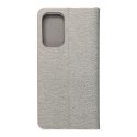Etui z klapką na Samsung A33 5G Luna Book Gold srebrne