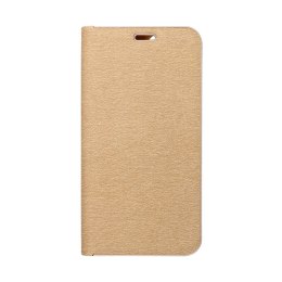 Etui z klapką na iPhone 16 PLUS Luna Book Gold złote