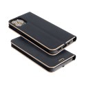 Etui z klapką na iPhone 16 PRO MAX Luna Book Gold czarne