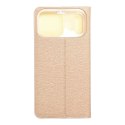 Etui z klapką na iPhone 17 PRO MAX Luna Book Gold złote