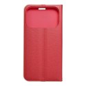 Etui z klapką na iPhone 17 PRO Luna Book Gold czerwone