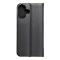 Etui z klapką na iPhone 17 Luna Book Gold czarne