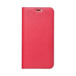 Etui z klapką na iPhone 17 Luna Book Gold czerwone