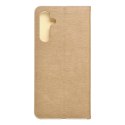 Etui z klapką na Samsung A15 4G / A15 5G Luna Book Gold złote