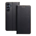 Etui z klapką na Samsung A16 5G Luna Book Gold czarne