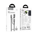 Kabel 2w1 USB C do USB C / Mag3 Hoco 240W 1,8 m U142 czarny