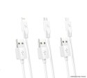 Kabel USB A do Lightning Hoco 2,1A 2 m X1 biały