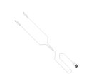 Kabel USB A do Lightning Hoco 2,1A 2 m X1 biały