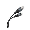 Kabel USB A do Lightning Hoco 2,4A 1 m X38 czarny