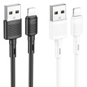 Kabel USB A do Lightning Hoco 2,4A 1 m X83 czarny