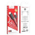 Kabel USB A do Lightning Hoco 2,4A 1 m X88 czarny