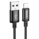 Kabel USB A do Lightning Hoco 2,4A 3 m X91 czarny