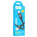 Kabel USB A do Lightning Hoco 2,4A 3 m X91 czarny