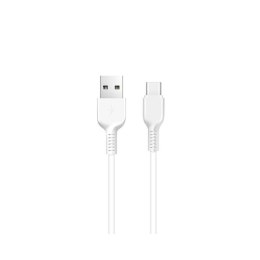 Kabel USB A do USB C Hoco 2,4A 3 m X20 biały
