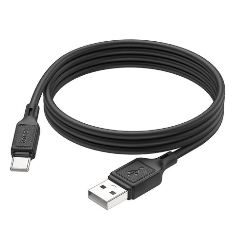 Kabel USB A do USB C Hoco 3A 1 m X90 czarny
