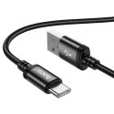 Kabel USB A do USB C Hoco 3A 3 m X91 czarny