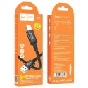 Kabel USB A do USB C Hoco 3A 3 m X91 czarny