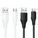Kabel USB A do USB C Hoco 3A silikonowy 1 m X124 czarny