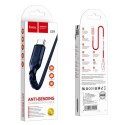 Kabel USB A do USB C Hoco QC 3A 1 m X59 niebieski