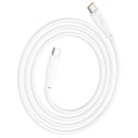 Kabel USB C do USB C Hoco 3A 100W 1 m X93 biały