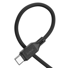 Kabel USB C do USB C Hoco 3A 60W 1 m X90 czarny