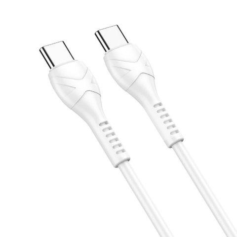 Kabel USB C do USB C Hoco PD 60W 1 m X37 biały