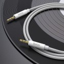 Kabel AUX Jack 3,5 mm do Jack 3,5 mm Hoco 1 m UPA19 srebrny