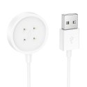 Kabel do ładowania smartwatcha Hoco 0,6 m Y24 biały