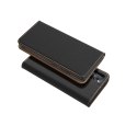 Etui z klapką na iPhone 16 PRO Smart Pro Book skórzane czarne
