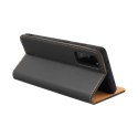 Etui z klapką na iPhone 17 AIR Smart Pro Book skórzane czarne