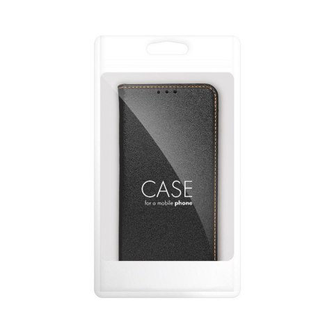 Etui z klapką na iPhone 17 AIR Smart Pro Book skórzane czarne