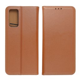 Etui z klapką na iPhone 17 Smart Pro Book skórzane brązowe