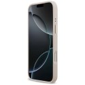 GUESS futerał do IPHONE 17 Pro Max kompatybilny z MagSafe GUHMP17XPGCRMDEP (PU W/ Grained Strass Logo) różowy